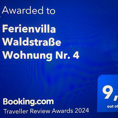 Ferienvilla Waldstrasse Wohnung Nr. 4 Heringsdorf (Usedom) Exterior foto