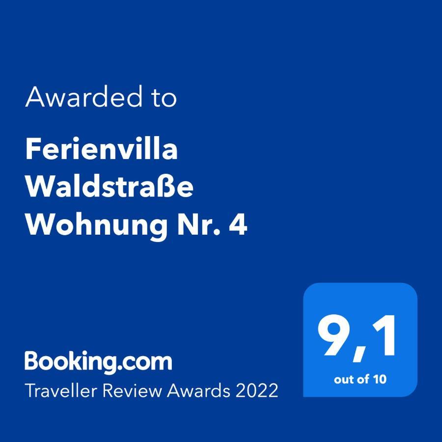 Ferienvilla Waldstrasse Wohnung Nr. 4 Heringsdorf (Usedom) Exterior foto